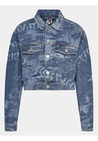 Tommy Jeans Kurtka jeansowa Claire DW0DW17664 Niebieski Regular Fit. Kolor: niebieski. Materiał: bawełna #6