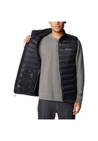 columbia - Kamizelka turystyczna męska Out-Shield Hybrid Vest. Kolor: czarny. Materiał: poliester