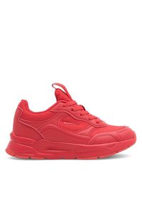 Sneakersy Sprandi. Kolor: czerwony. Styl: rockowy #1