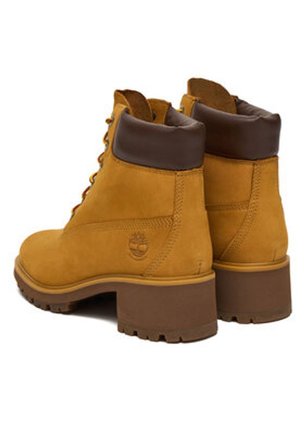 Timberland Botki Kinsley 6 In Wp TB1A25BS2311 Żółty. Kolor: żółty. Materiał: nubuk, skóra