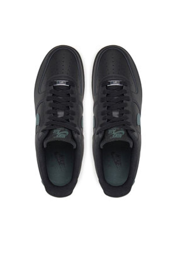 Nike Sneakersy Air Force 1 '07 FJ4146 001 Czarny. Kolor: czarny. Materiał: skóra. Model: Nike Air Force