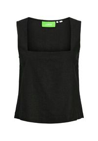 JJXX Top Breeze 12269734 Czarny Relaxed Fit. Kolor: czarny. Materiał: len, wiskoza #5