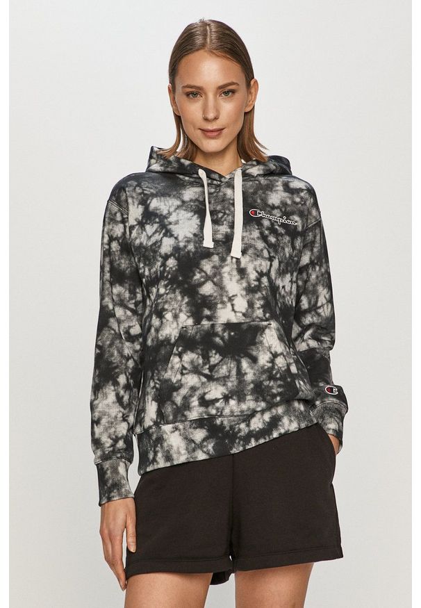 Champion - Bluza. Okazja: na co dzień. Kolor: czarny. Długość rękawa: długi rękaw. Długość: długie. Styl: casual