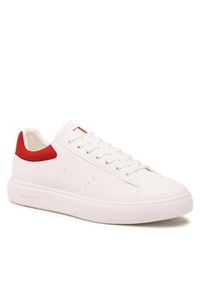 Trussardi Jeans - Trussardi Sneakersy 77A00513 Biały. Kolor: biały. Materiał: skóra #3