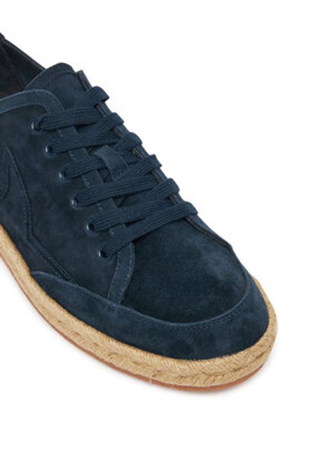 PAUL & SHARK - Paul&Shark Espadryle 25418005 Niebieski. Kolor: niebieski. Materiał: zamsz, skóra