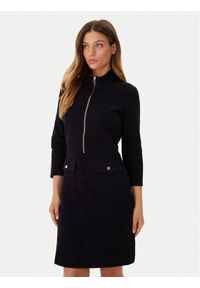 JOOP! Sukienka codzienna 58 254JE58Tariana 30048365 Czarny Regular Fit. Okazja: na co dzień. Kolor: czarny. Materiał: bawełna. Typ sukienki: proste. Styl: casual