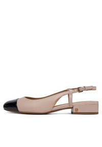 MICHAEL Michael Kors Baleriny Perla Flex Sling Flat 40R4PLFP1L Różowy. Kolor: różowy. Materiał: skóra #4