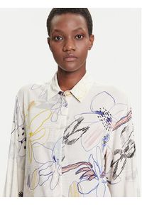 Desigual Koszula Newsarty 25WWCW14 Biały Loose Fit. Kolor: biały. Materiał: wiskoza #4