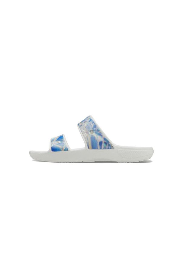 Klapki unisex Crocs Classic Hyperreal Sandal. Zapięcie: bez zapięcia. Kolor: wielokolorowy. Materiał: materiał, syntetyk. Sport: turystyka piesza