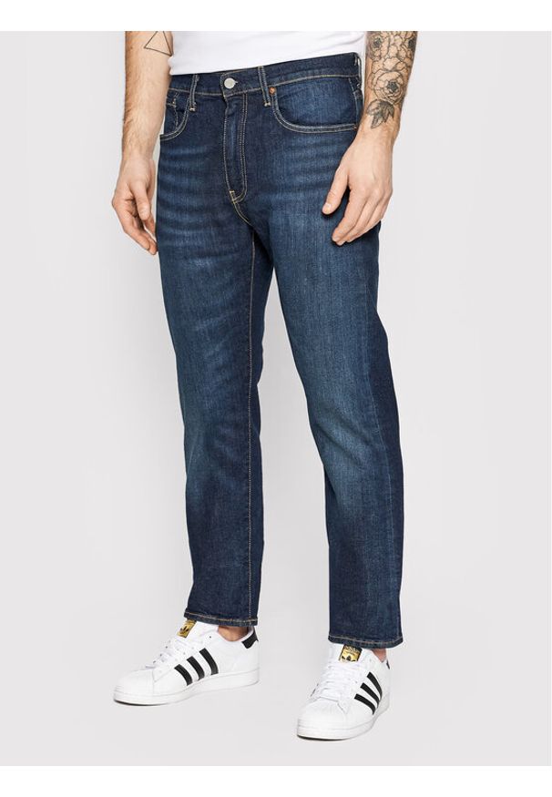 Levi's® Jeansy 502™ 29507-0548 Granatowy Taper Fit. Kolor: niebieski