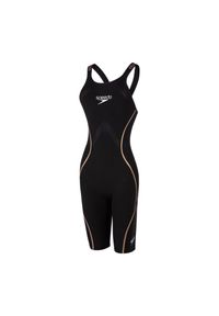 Strój pływacki Startowy Speedo Lzr Intent Openback. Kolor: czarny, wielokolorowy, różowy