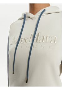 Max Mara Leisure Bluza Stadio 2416921018 Écru Regular Fit. Materiał: bawełna, syntetyk #4