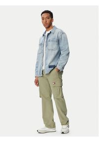 Tommy Jeans Spodnie cargo Otis Co DM0DM22403 Zielony Regular Fit. Kolor: zielony. Materiał: bawełna #2