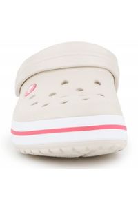 Klapki Crocs Crocband Stucco W 11016-1AS różowe. Okazja: na co dzień. Kolor: różowy. Materiał: materiał. Styl: casual #7