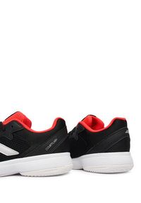 Adidas - adidas Buty do tenisa Courtflash JR4451 Czarny. Kolor: czarny. Materiał: materiał. Sport: tenis #7