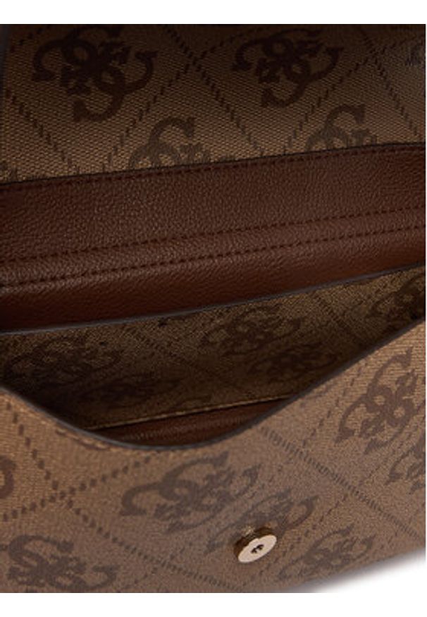 Guess Torebka Meridian II HWOS69 74200 Brązowy. Kolor: brązowy. Materiał: skórzane