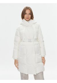 MAX&Co. Płaszcz zimowy Nibbio 74940323 Biały Regular Fit. Kolor: biały. Materiał: syntetyk. Sezon: zima