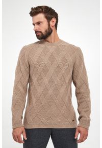 Sweter męski z wełną Diamondo JOOP!. Materiał: wełna #4