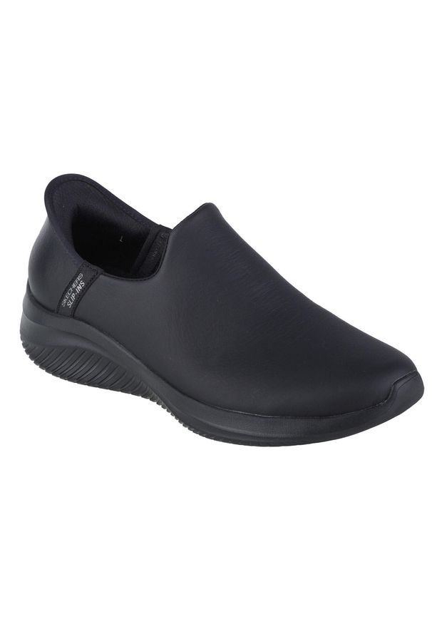 skechers - Buty sportowe Sneakersy damskie, Skechers Ultra Flex 3.0 - All Smooth Slip-ins. Kolor: czarny. Sport: turystyka piesza