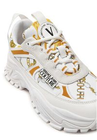 Versace Jeans Couture Sneakersy 77VA3SVG ZP321 Biały. Kolor: biały. Materiał: skóra #4