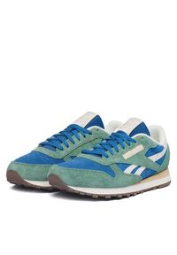 Reebok Sneakersy SS-CLASSIC LEATHER 100245034 Zielony. Kolor: zielony. Materiał: skóra, zamsz. Model: Reebok Classic #3