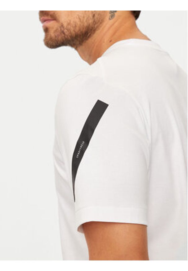 Adidas - adidas T-Shirt Z.N.E. JE3078 Biały Regular Fit. Kolor: biały. Materiał: bawełna