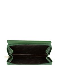 Wittchen - Damski portfel ze skóry poziomy zielony. Kolor: zielony. Materiał: skóra #4