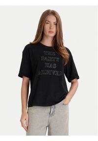 BOSS T-Shirt C_Evi_11 50549195 Czarny Relaxed Fit. Kolor: czarny. Materiał: bawełna