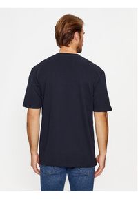 Lindbergh T-Shirt 30-400239 Granatowy Relaxed Fit. Kolor: niebieski. Materiał: bawełna #4