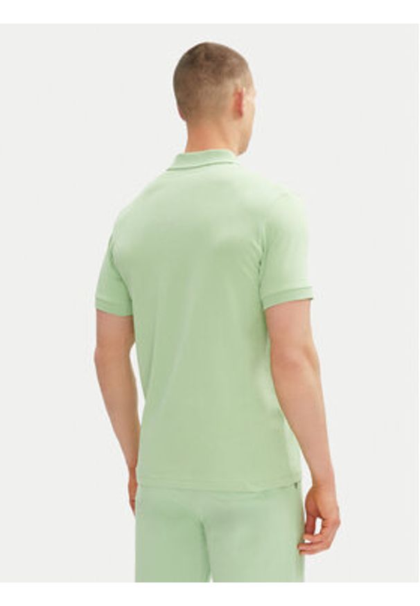 Karl Lagerfeld - KARL LAGERFELD Polo 745088 552235 Zielony Regular Fit. Typ kołnierza: polo. Kolor: zielony. Materiał: bawełna