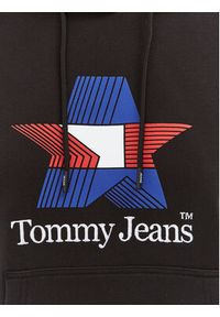 Tommy Jeans Bluza Star DW0DW17690 Czarny Regular Fit. Kolor: czarny. Materiał: bawełna