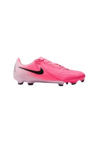 Buty korki Nike Phantom GX II Academy FG/MG Różowe. Kolor: różowy. Materiał: syntetyk. Sport: piłka nożna #2