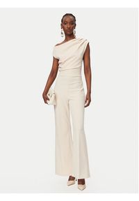 Rinascimento Kombinezon CFC0020254002 Beżowy Regular Fit. Kolor: beżowy. Materiał: syntetyk #4