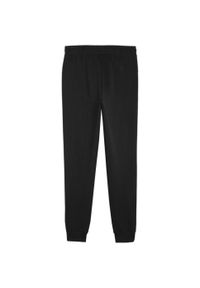 Puma - Męskie Spodnie Do Biegania Team Goal Casuals. Kolor: czarny. Materiał: dresówka