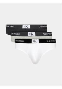 Calvin Klein Underwear Komplet 3 par slipów 000NB3527A Kolorowy. Materiał: bawełna. Wzór: kolorowy #1