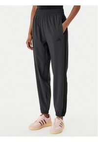 Adidas - adidas Spodnie dresowe Train Essentials 3-Stripes Woven KC5496 Czarny Regular Fit. Kolor: czarny. Materiał: syntetyk #1