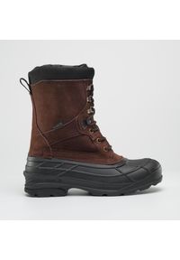 Buty do chodzenia męskie Kamik Winterstiefel Nationplus. Wysokość cholewki: za kostkę. Kolor: brązowy. Materiał: skóra, syntetyk, materiał. Szerokość cholewki: normalna. Sezon: zima #1