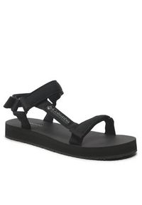 columbia - Columbia Sandały Breaksider™ Sandal 2027191 Czarny. Kolor: czarny. Materiał: materiał