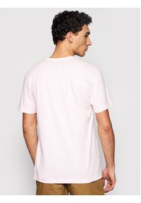 Vans T-Shirt CHRIS JOHANSON VN0A5EB5 Różowy Slim Fit. Kolor: różowy. Materiał: bawełna