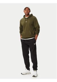 Reebok Bluza Babb RK25550CCM Zielony ciemny Regular Fit. Kolor: zielony. Materiał: bawełna #2