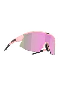BLIZ - Okulary przeciwsłoneczne rowerowe dla dorosłych Bliz Breeze Pink. Kolor: różowy