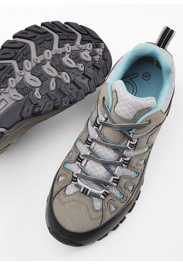 bonprix - Buty trekkingowe. Kolor: szary
