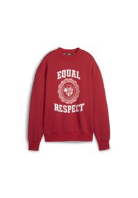 Puma Bluza Game Love Crew 62515901. Kolor: czerwony