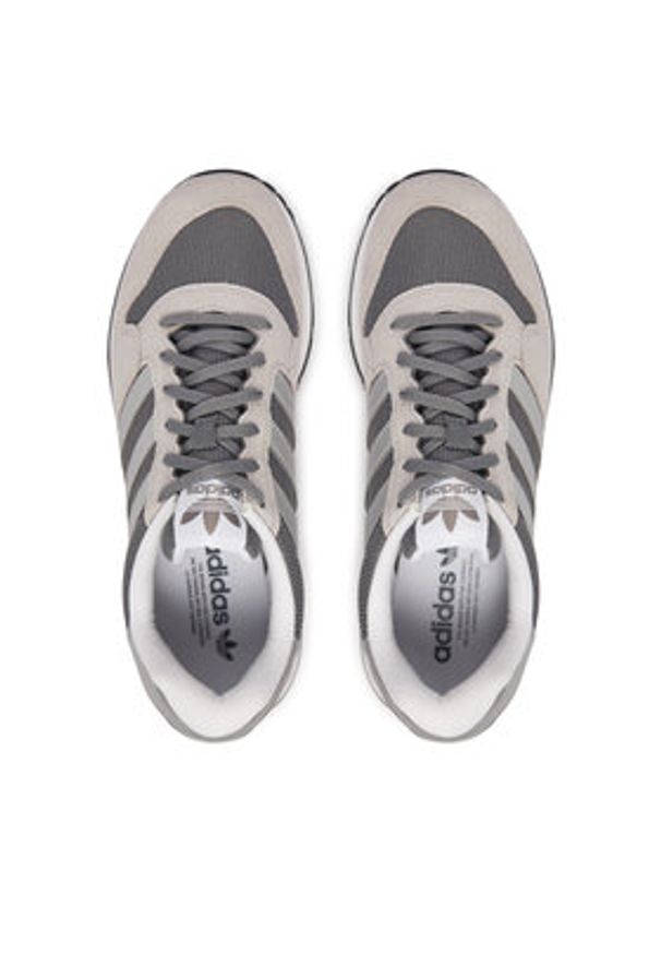 Adidas - adidas Sneakersy ZX 500 RS IH7275 Szary. Kolor: szary. Materiał: zamsz, skóra. Model: Adidas ZX