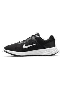 Buty do biegania Nike Revolution 6 M DD8475-003 czarne. Kolor: czarny. Materiał: guma, dzianina. Szerokość cholewki: normalna. Model: Nike Revolution. Sport: bieganie #6