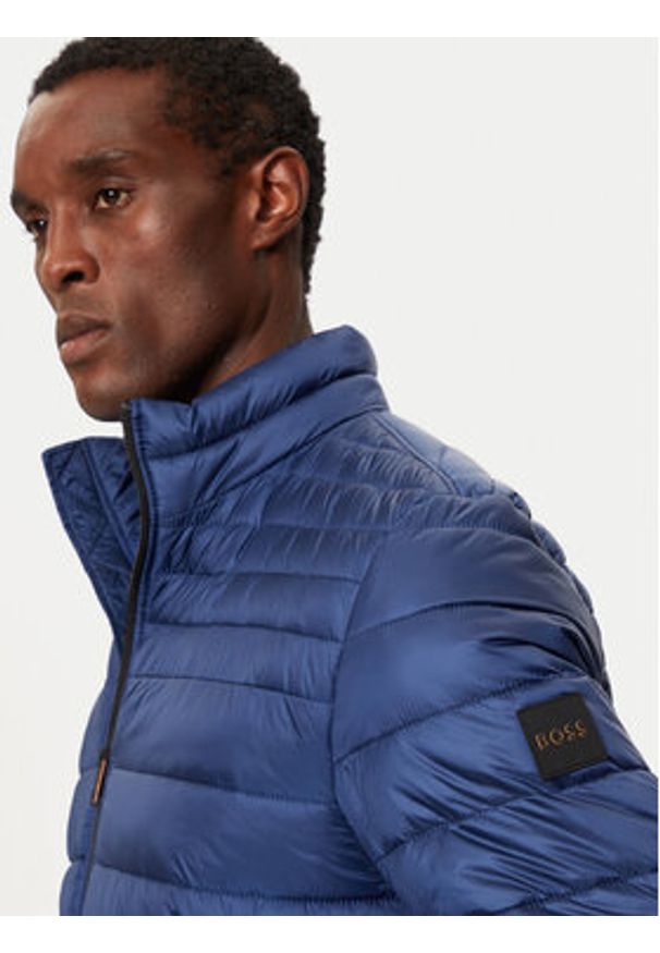 BOSS Kurtka przejściowa Oden1 50505262 Niebieski Slim Fit. Kolor: niebieski. Materiał: syntetyk