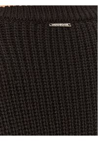 Liu Jo Sweter MF3005 MA51I Czarny Regular Fit. Kolor: czarny. Materiał: syntetyk #4