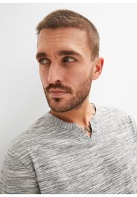 bonprix - T-shirt (2 szt.). Kolor: niebieski. Wzór: melanż #2