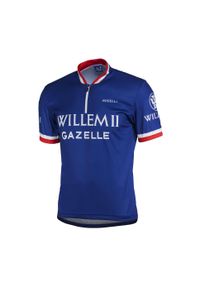 ROGELLI - Koszulka rowerowa męska Rogelli Wagtmans. Kolor: niebieski
