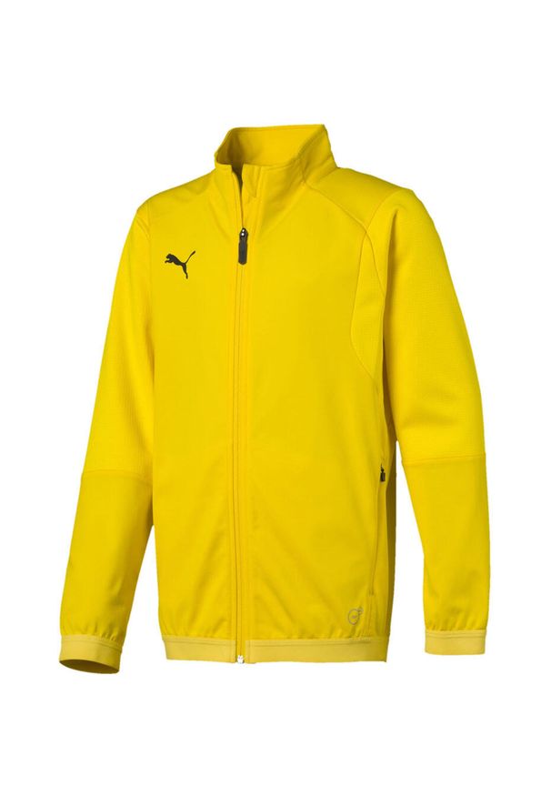 Bluza do piłki nożnej dla dzieci Puma Liga Training Jacket JUNIOR. Kolor: żółty
